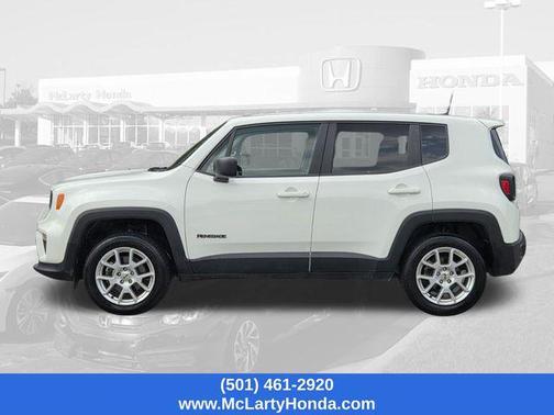 Alpine White Clearcoat 2023 Jeep Renegade Latitude