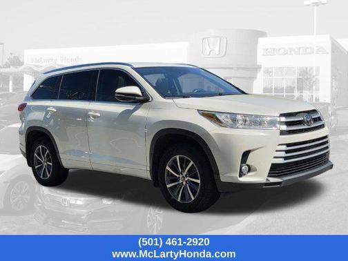 Blizzard Pearl 2018 Toyota Highlander XLE