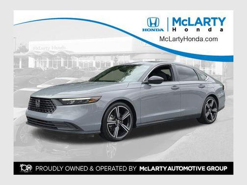 Urban Gray Pearl 2023 Honda Accord Hybrid Sport