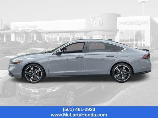 Urban Gray Pearl 2023 Honda Accord Hybrid Sport