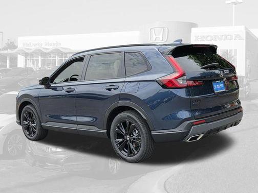 Canyon River Blue Metallic 2026 Honda CR-V Hybrid Sport Touring AWD