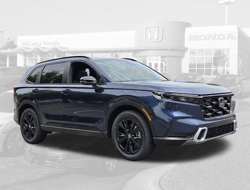 Canyon River Blue Metallic 2026 Honda CR-V Hybrid Sport Touring AWD