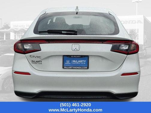 Platinum White Pearl 2024 Honda Civic LX