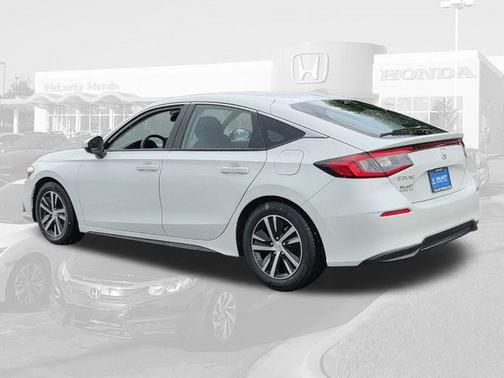 Platinum White Pearl 2024 Honda Civic LX