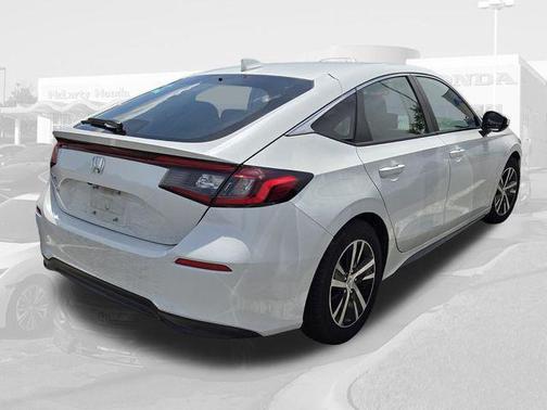 Platinum White Pearl 2024 Honda Civic LX