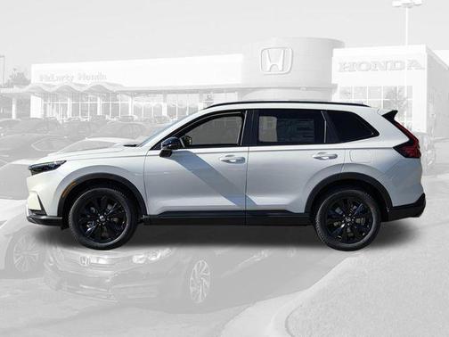 Platinum White Pearl 2026 Honda CR-V Hybrid Sport Touring AWD