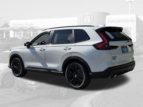 Platinum White Pearl 2026 Honda CR-V Hybrid Sport Touring AWD