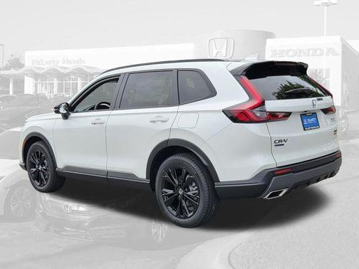Platinum White Pearl 2026 Honda CR-V Hybrid Sport Touring AWD
