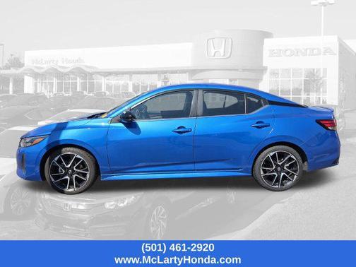 Electric Blue Metallic 2025 Nissan Sentra SR