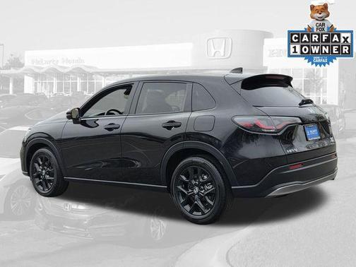 Crystal Black Pearl 2025 Honda HR-V AWD Sport