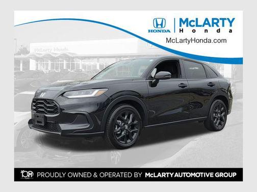 Crystal Black Pearl 2025 Honda HR-V AWD Sport