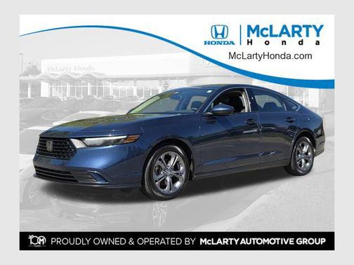 Canyon River Blue Metallic 2024 Honda Accord EX