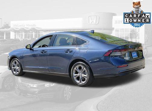 Canyon River Blue Metallic 2024 Honda Accord EX