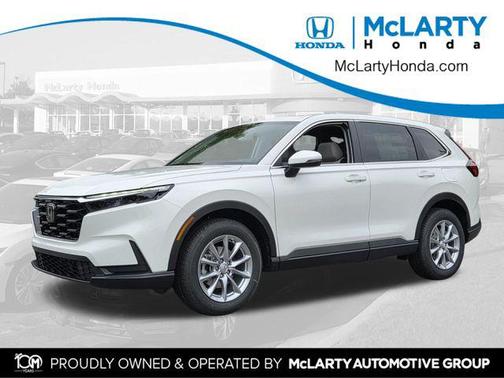 Platinum White Pearl 2026 Honda CR-V EX AWD