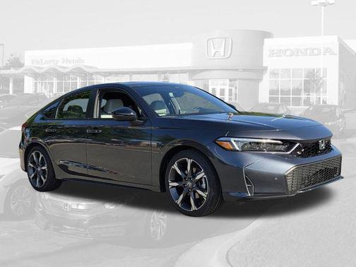 Meteorite Gray Metallic 2026 Honda Civic Hybrid Sport Touring