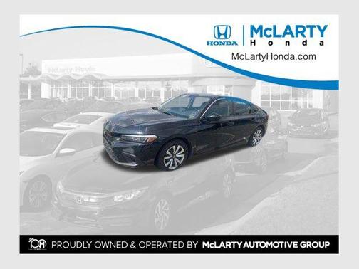 Crystal Black Pearl 2023 Honda Civic LX