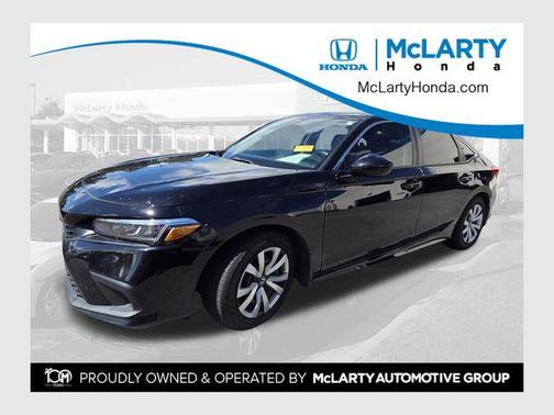 Crystal Black Pearl 2023 Honda Civic LX
