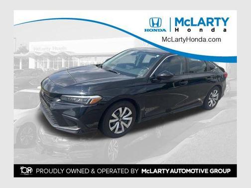 Crystal Black Pearl 2023 Honda Civic LX
