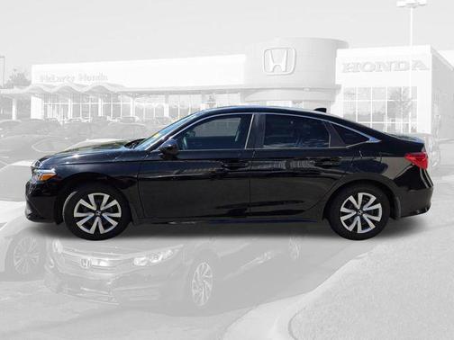 Crystal Black Pearl 2023 Honda Civic LX