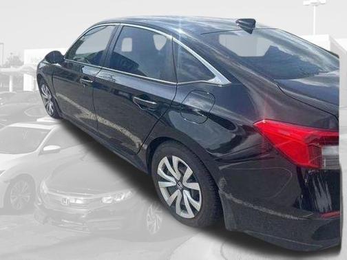 Crystal Black Pearl 2023 Honda Civic LX
