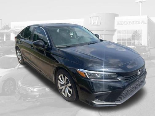 Crystal Black Pearl 2023 Honda Civic LX