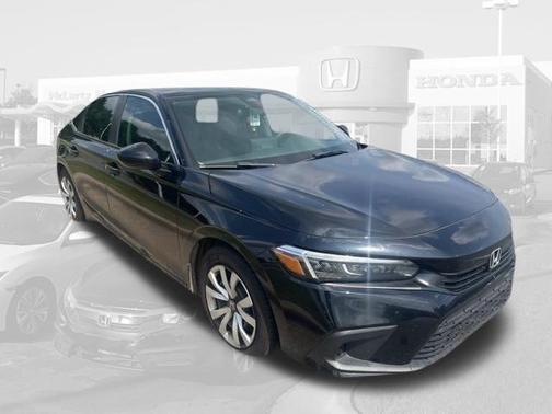 Crystal Black Pearl 2023 Honda Civic LX
