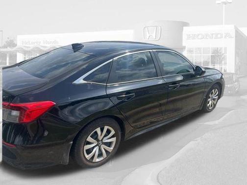 Crystal Black Pearl 2023 Honda Civic LX