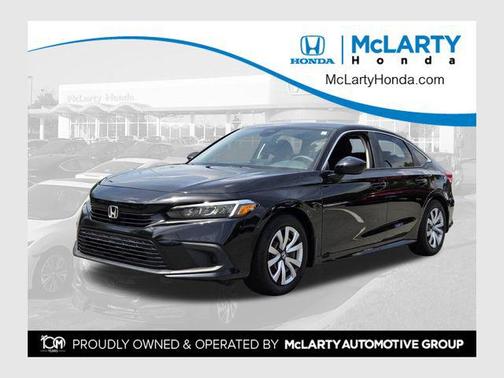 Crystal Black Pearl 2023 Honda Civic LX