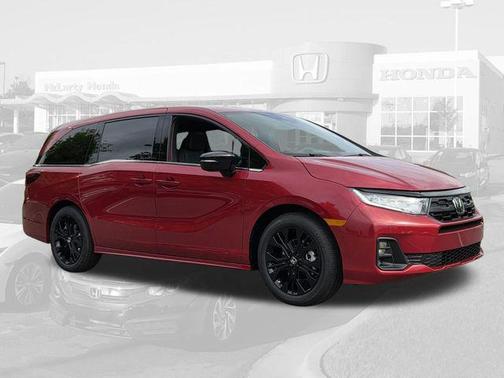 Radiant Red Metallic II 2026 Honda Odyssey Sport-L