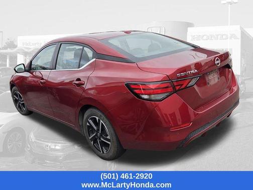 Scarlet Ember Tintcoat 2025 Nissan Sentra SV