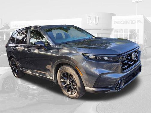 Meteorite Gray Metallic 2024 Honda CR-V Hybrid Sport FWD