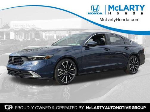 Canyon River Blue Metallic 2026 Honda Accord Hybrid Touring