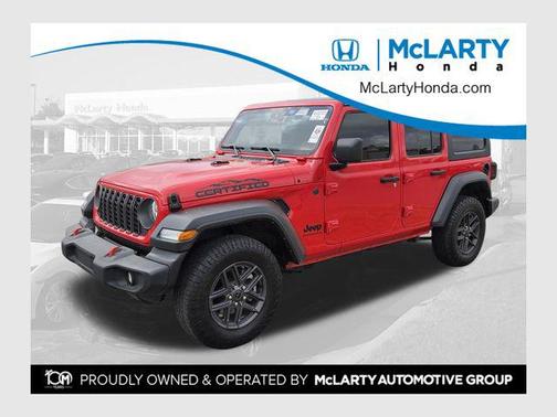 Firecracker Red Clearcoat 2024 Jeep Wrangler Sport S