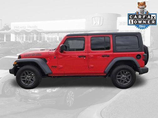 Firecracker Red Clearcoat 2024 Jeep Wrangler Sport S