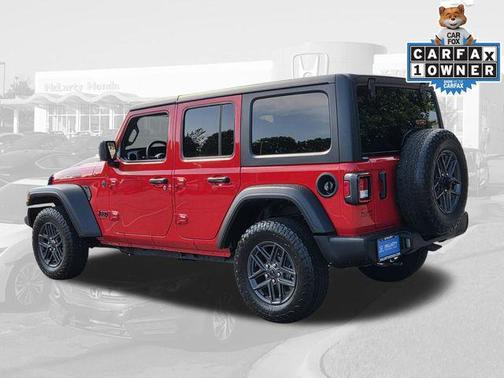 Firecracker Red Clearcoat 2024 Jeep Wrangler Sport S