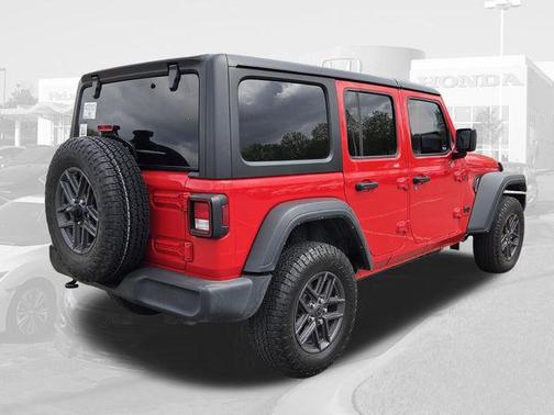 Firecracker Red Clearcoat 2024 Jeep Wrangler Sport S