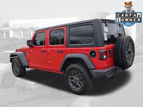 Firecracker Red Clearcoat 2024 Jeep Wrangler Sport S