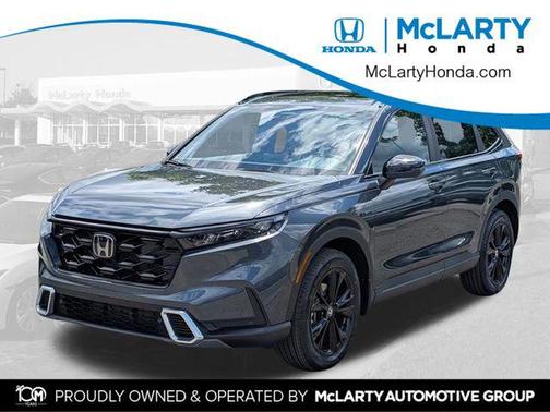 Meteorite Gray Metallic 2026 Honda CR-V Hybrid Sport Touring AWD