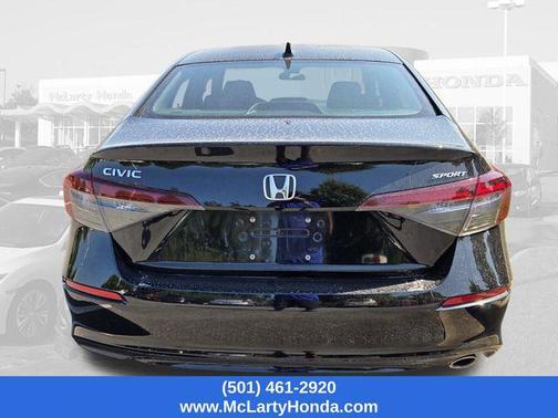 Crystal Black Pearl 2025 Honda Civic Sport