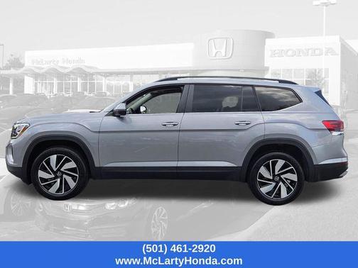Silver Mist Metallic 2025 Volkswagen Atlas 2.0T SE w/Technology