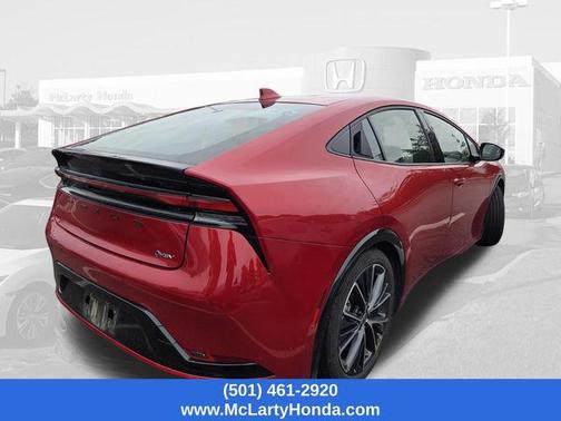 Supersonic Red 2025 Toyota Prius XLE