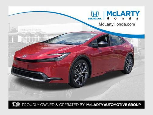 Supersonic Red 2025 Toyota Prius XLE