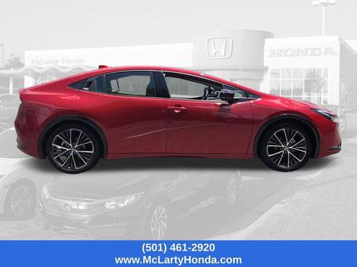 Supersonic Red 2025 Toyota Prius XLE