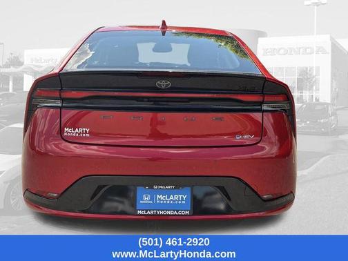 Supersonic Red 2025 Toyota Prius XLE