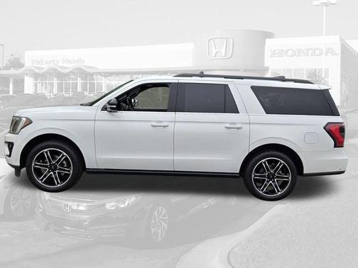 Star White Metallic Tri-Coat 2020 Ford Expedition Max Limited