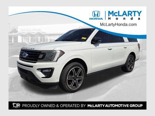 Star White Metallic Tri-Coat 2020 Ford Expedition Max Limited