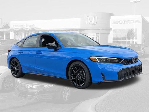 Boost Blue Pearl 2026 Honda Civic Sport