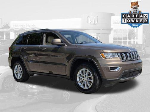 Walnut Brown Metallic Clearcoat 2021 Jeep Grand Cherokee Laredo