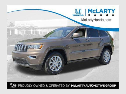 Walnut Brown Metallic Clearcoat 2021 Jeep Grand Cherokee Laredo