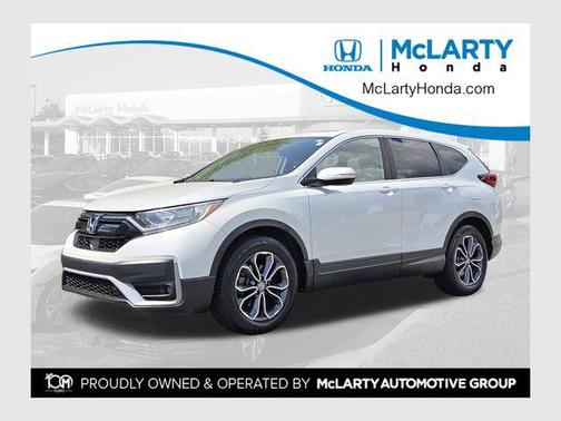 Platinum White Pearl 2021 Honda CR-V 2WD EX
